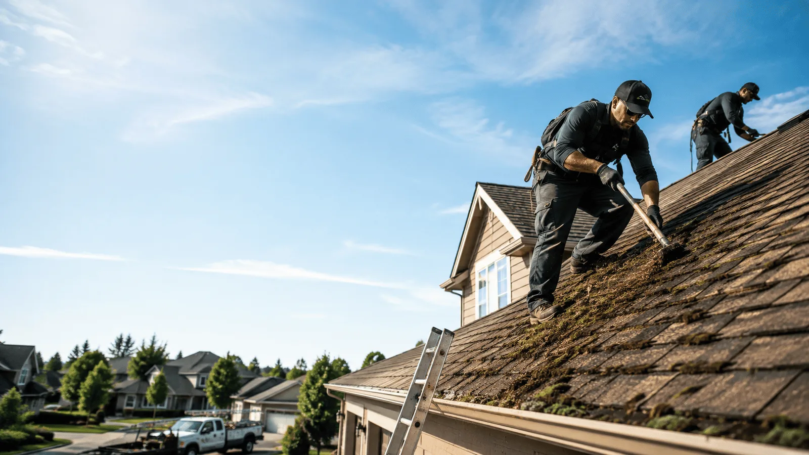 Roof Moss Removal in Markham, VA near me